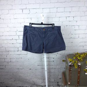 Limited Edition Gap striped chambray Shorts Sz 31